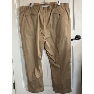 Brooks Brothers Men’s Khaki Pants Sz 48/30 Cotton Spandex Work Wear Casual